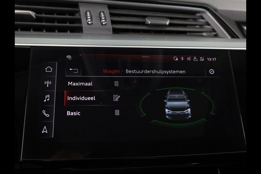 Audi e-tron e-tron 50 quattro Launch edition plus 71 kWh 313pk | SoH 90% | Panoramadak | Lederen bekleding | Adaptieve cruise controle | Elektrisch verstelbare voorstoelen | Memory