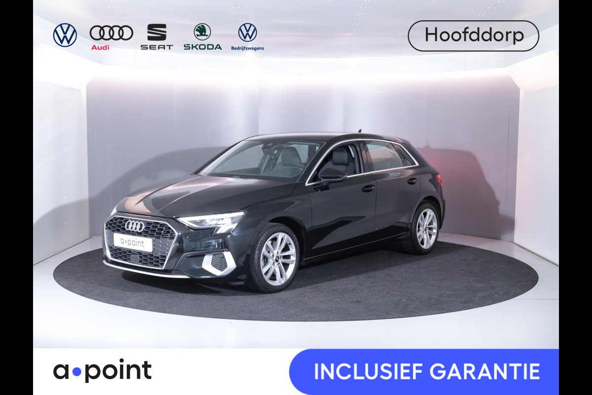 Audi A3 Sportback 30 TFSI Attitude 110 pk S-tronic | Navigatie | Parkeersensoren achter | Autom. airco | Apple Carplay/Android Auto | LED koplampen |