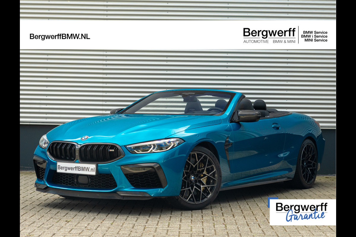 BMW 8 Serie M8 Competition Cabrio - Individual "Atlantisblue metallic" - Carbon Brakes