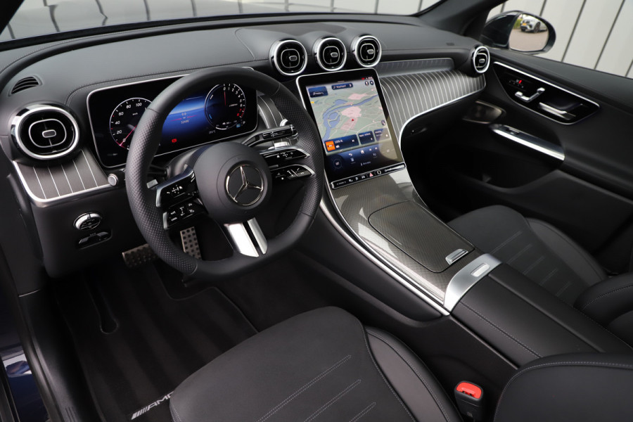 Mercedes-Benz GLC 300e AMG 4-Matic | 313PK | Pano | Burmester | Keyles-go | Sfeerverlichting | Digital-light | Memory | Distronic | Stuurwielverw.