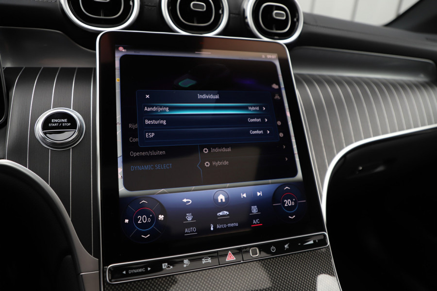 Mercedes-Benz GLC 300e AMG 4-Matic | 313PK | Pano | Burmester | Keyles-go | Sfeerverlichting | Digital-light | Memory | Distronic | Stuurwielverw.