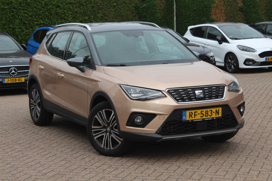 Seat Arona 1.0 TSI Xcellence Launch Edition / Camera / Navigatie / Keyless / Cruise Control / LED Koplampen / 17'' / DAB / Stoelverwarming / Dodehoek
