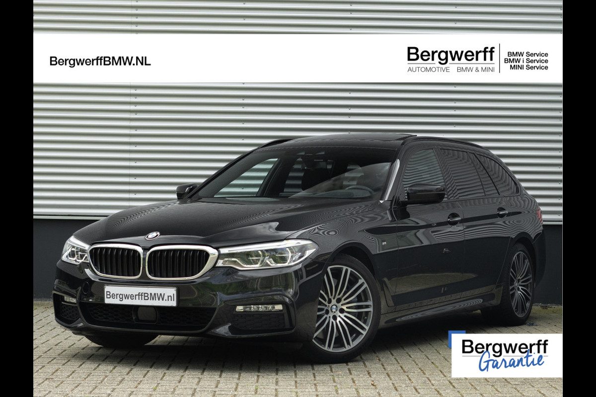 BMW 5 Serie Touring 540i xDrive M-Sport - Pano - Active Steering - Driving Ass Plus - Head-Up