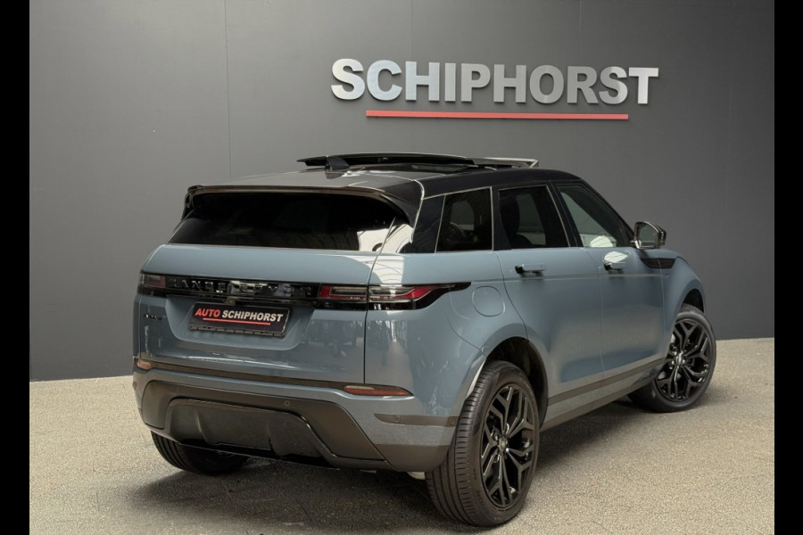 Land Rover Range Rover Evoque P270e S Black Pack Pan/schuifdak ACC stuur/stoel verw/360° camera 5 jaar garantie