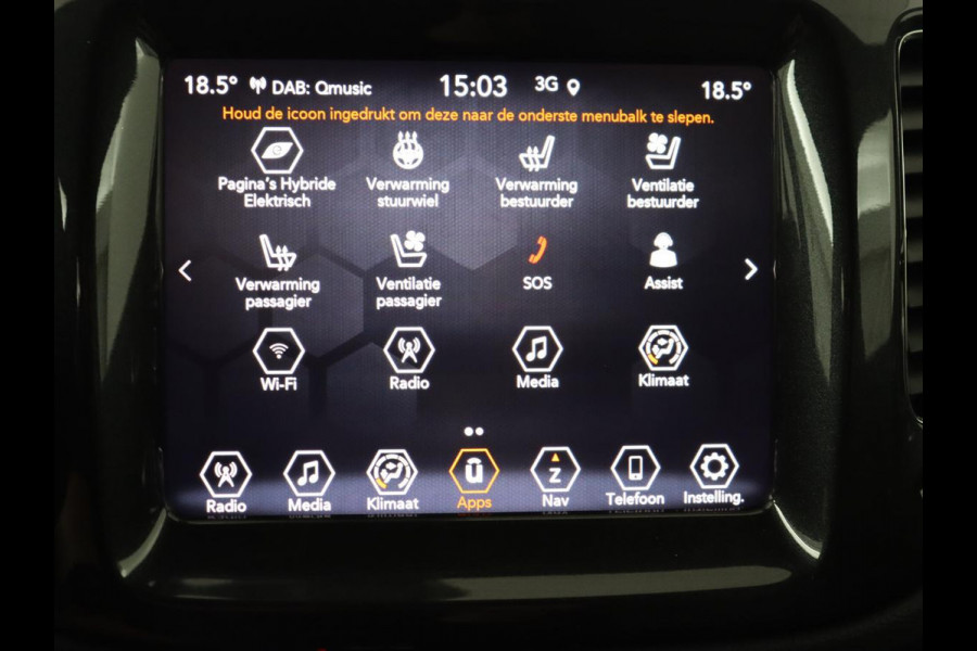 Jeep Compass 4xe 240 Plug-in Hybrid Elecrtic S | Stoelventilatie | Leder | Camera | Carplay | Keyless | Stoel & stuurverwarming | Navigatie | Xenon | 19'' lichtmetalen velgen | PHEV