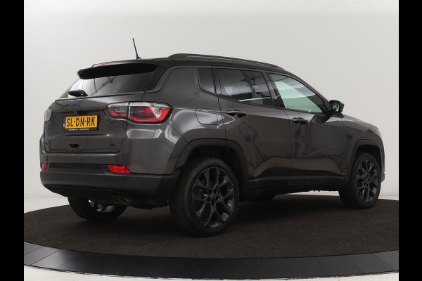 Jeep Compass 4xe 240 Plug-in Hybrid Elecrtic S | Stoelventilatie | Leder | Camera | Carplay | Keyless | Stoel & stuurverwarming | Navigatie | Xenon | 19'' lichtmetalen velgen | PHEV