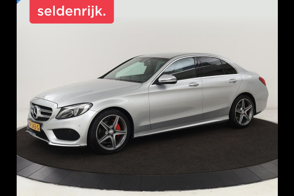Mercedes-Benz C-Klasse 180 AMG Sport Edition | Stoelverwarming | Camera | Leder | Navigatie | Full LED | Park Assist | Climate control | Bluetooth