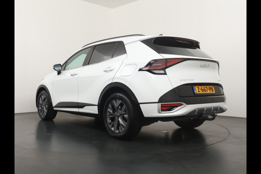 Kia Sportage 1.6 T-GDi Hybrid GT-Line Apple Carlpay/Android Auto - Cruise Control Adapatief - Dodehoekdetectie - Panorama Dak - Navigatie -  Stoel/Stuurverwarming - Trekhaak - Fabrieksgarantie tot 05-2031