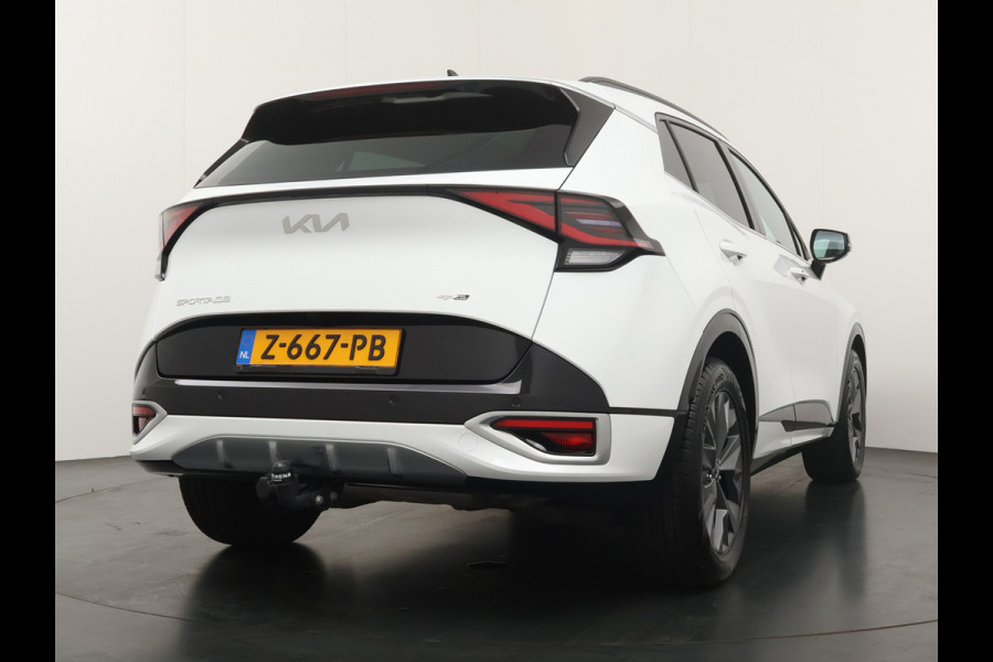 Kia Sportage 1.6 T-GDi Hybrid GT-Line Apple Carlpay/Android Auto - Cruise Control Adapatief - Dodehoekdetectie - Panorama Dak - Navigatie -  Stoel/Stuurverwarming - Trekhaak - Fabrieksgarantie tot 05-2031