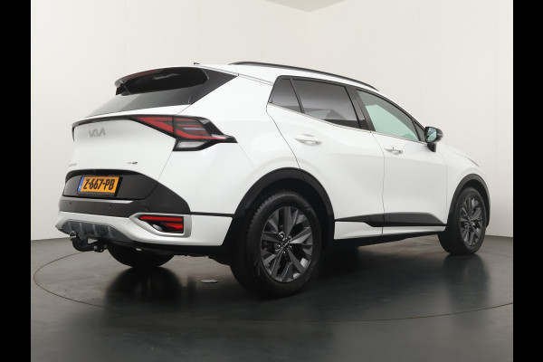 Kia Sportage 1.6 T-GDi Hybrid GT-Line Apple Carlpay/Android Auto - Cruise Control Adapatief - Dodehoekdetectie - Panorama Dak - Navigatie -  Stoel/Stuurverwarming - Trekhaak - Fabrieksgarantie tot 05-2031