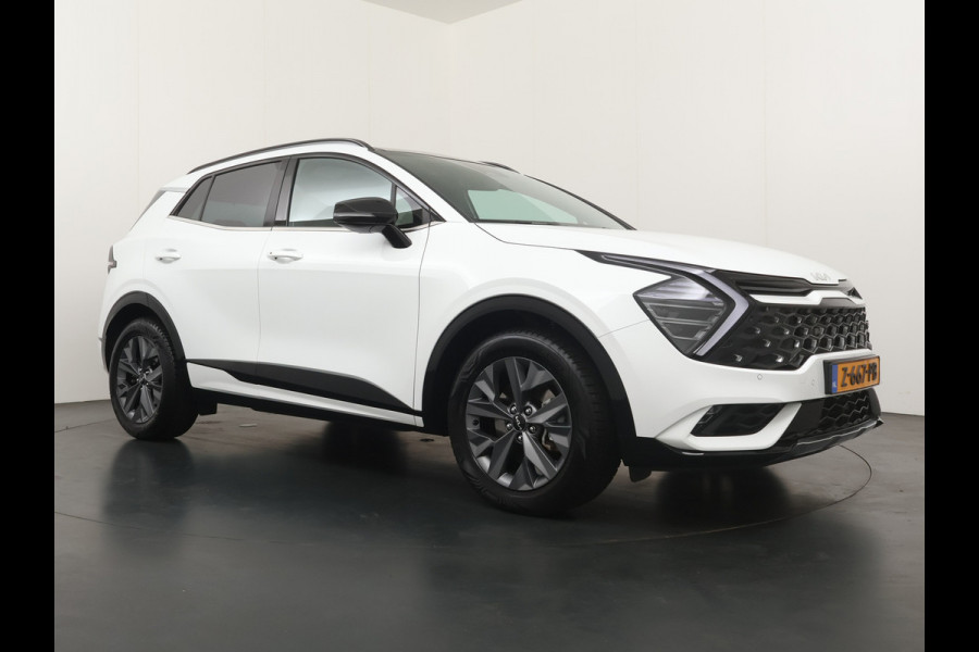 Kia Sportage 1.6 T-GDi Hybrid GT-Line Apple Carlpay/Android Auto - Cruise Control Adapatief - Dodehoekdetectie - Panorama Dak - Navigatie -  Stoel/Stuurverwarming - Trekhaak - Fabrieksgarantie tot 05-2031