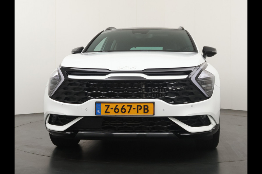 Kia Sportage 1.6 T-GDi Hybrid GT-Line Apple Carlpay/Android Auto - Cruise Control Adapatief - Dodehoekdetectie - Panorama Dak - Navigatie -  Stoel/Stuurverwarming - Trekhaak - Fabrieksgarantie tot 05-2031