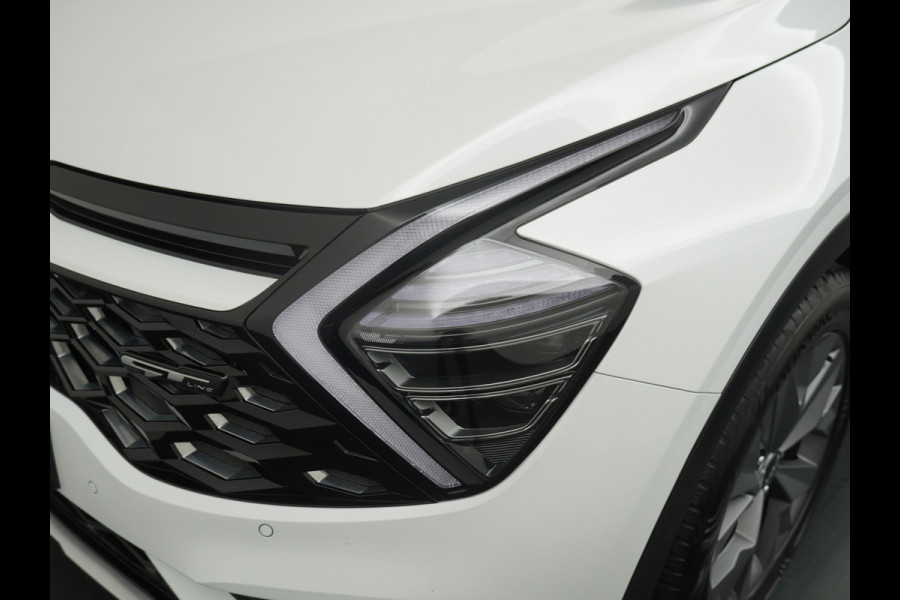 Kia Sportage 1.6 T-GDi Hybrid GT-Line Apple Carlpay/Android Auto - Cruise Control Adapatief - Dodehoekdetectie - Panorama Dak - Navigatie -  Stoel/Stuurverwarming - Trekhaak - Fabrieksgarantie tot 05-2031