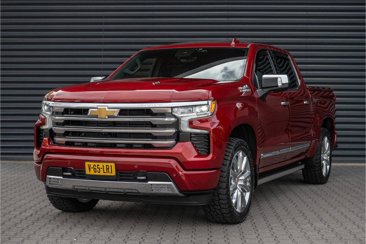 Chevrolet Silverado 6.2 V8 High Country LPG - Trainhorn- Tonneaucover- Mickey Thompson Chevrolet Silverado 6.2 V8 High Country LPG - Trainhorn- Tonneaucover- Mickey Thompson