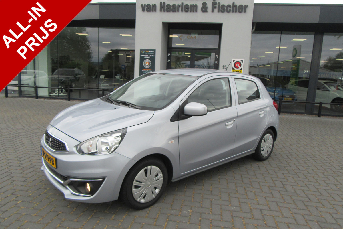 Mitsubishi Space Star 1.0 Entry, Airco, Slechts 33.000km gereden, 12 mnd garantie Mitsubishi Space Star 1.0 Entry, Airco, Slechts 33.000km gereden, 12 mnd garantie