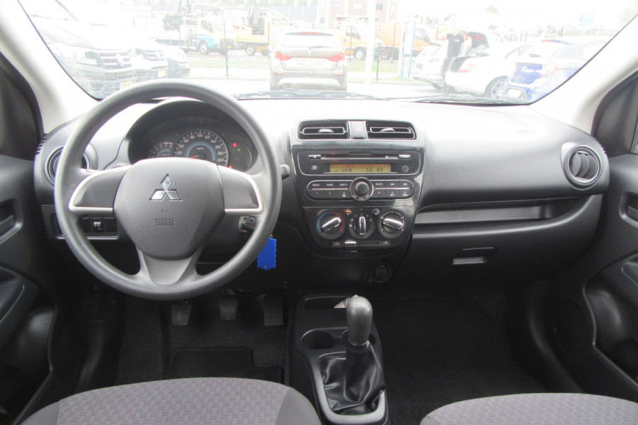 Mitsubishi Space Star 1.0 Entry, Airco, Slechts 33.000km gereden, 12 mnd garantie