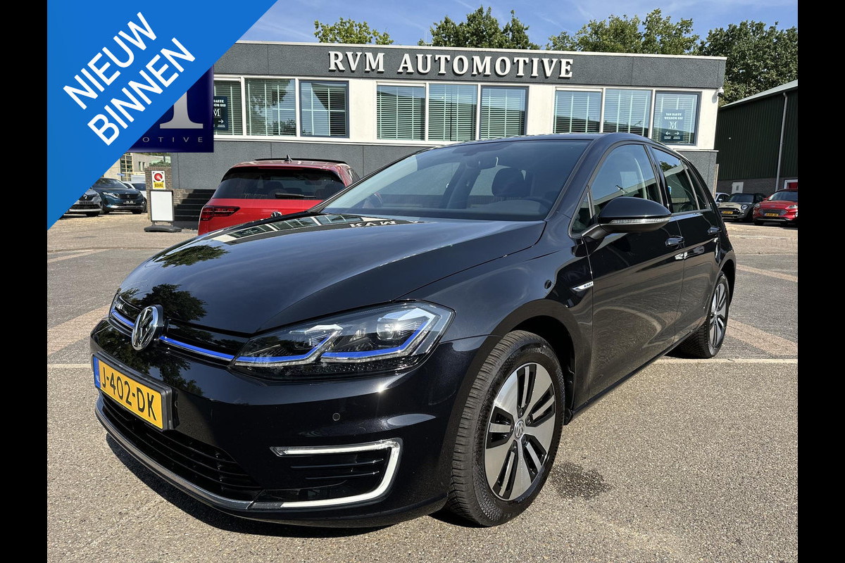 Volkswagen e-Golf E-DITION Dealer onderhouden | Origineel Nederlandse auto met NAP | Rijklaar geleverd met 12 mnd BOVAG Garantie Volkswagen e-Golf E-DITION Dealer onderhouden | Origineel Nederlandse auto met NAP | Rijklaar geleverd met 12 mnd BOVAG Garantie