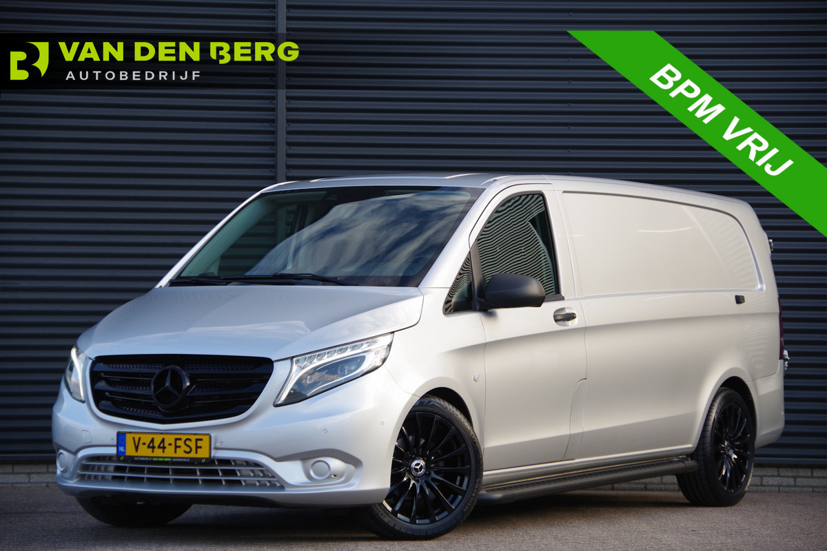 Mercedes-Benz Vito 116 CDI XL L3, 3-ZITS, AUT. LED, TREKHAAK, STOELVERWARMING, CAMERA, CRUISE, AIRCO, PARKEERSENSOREN Mercedes-Benz Vito 116 CDI XL L3, 3-ZITS, AUT. LED, TREKHAAK, STOELVERWARMING, CAMERA, CRUISE, AIRCO, PARKEERSENSOREN