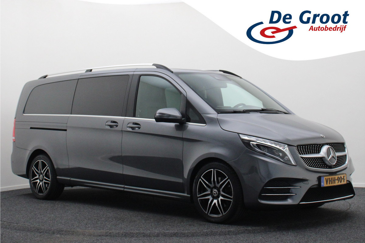Mercedes-Benz V-Klasse 300d Extra Lang DC Avantgarde Edition 2x Schuifdeur, Leer, Elektrische Stoelen, Apple Carplay, LED, Trekhaak, 19'' Mercedes-Benz V-Klasse 300d Extra Lang DC Avantgarde Edition 2x Schuifdeur, Leer, Elektrische Stoelen, Apple Carplay, LED, Trekhaak, 19''