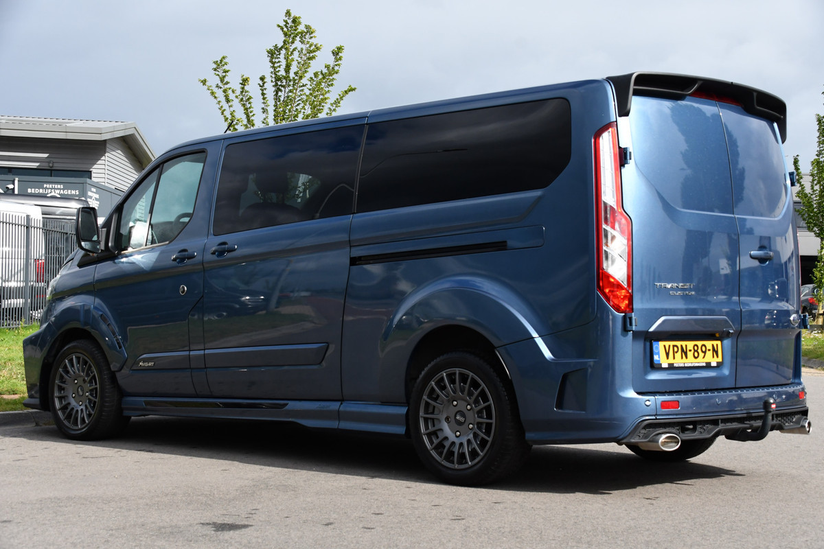Ford Transit Custom 320 2.0 TDCI L2H1 MS-RT DC Full Options! Adaptieve Cruise, Camera, Carplay, 185PK, Xenon, Automaat, Leder, Stoelverwarming, Trekhaak, Uniek! Ford Transit Custom 320 2.0 TDCI L2H1 MS-RT DC Full Options! Adaptieve Cruise, Camera, Carplay, 185PK, Xenon, Automaat, Leder, Stoelverwarming, Trekhaak, Uniek!