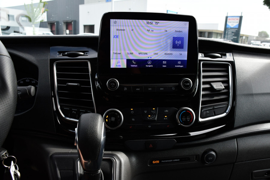 Ford Transit Custom 320 2.0 TDCI L2H1 MS-RT DC Full Options! Adaptieve Cruise, Camera, Carplay, 185PK, Xenon, Automaat, Leder, Stoelverwarming, Trekhaak, Uniek!