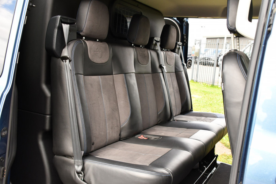 Ford Transit Custom 320 2.0 TDCI L2H1 MS-RT DC Full Options! Adaptieve Cruise, Camera, Carplay, 185PK, Xenon, Automaat, Leder, Stoelverwarming, Trekhaak, Uniek!