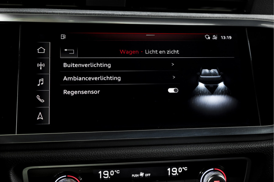 Audi Q3 35 TFSI 2x S-Line 150 PK - Automaat | Dig.Cockpit | Adapt.Cruise | Leder | PDC | App.Connect | Auto.Airco | Elek. Klep | Elek.Trekhaak | LM 19" |