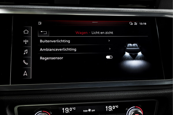Audi Q3 35 TFSI 2x S-Line 150 PK - Automaat | Dig.Cockpit | Adapt.Cruise | Leder | PDC | App.Connect | Auto.Airco | Elek. Klep | Elek.Trekhaak | LM 19" |