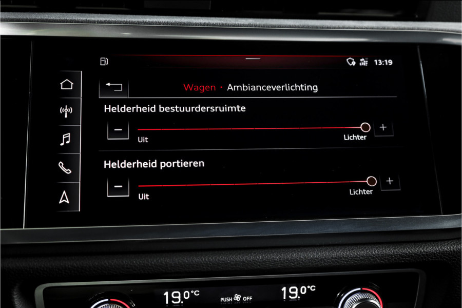 Audi Q3 35 TFSI 2x S-Line 150 PK - Automaat | Dig.Cockpit | Adapt.Cruise | Leder | PDC | App.Connect | Auto.Airco | Elek. Klep | Elek.Trekhaak | LM 19" |