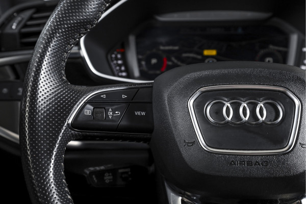 Audi Q3 35 TFSI 2x S-Line 150 PK - Automaat | Dig.Cockpit | Adapt.Cruise | Leder | PDC | App.Connect | Auto.Airco | Elek. Klep | Elek.Trekhaak | LM 19" |