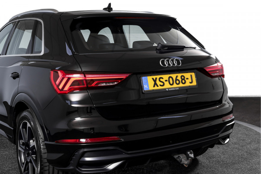 Audi Q3 35 TFSI 2x S-Line 150 PK - Automaat | Dig.Cockpit | Adapt.Cruise | Leder | PDC | App.Connect | Auto.Airco | Elek. Klep | Elek.Trekhaak | LM 19" |