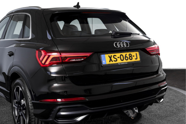Audi Q3 35 TFSI 2x S-Line 150 PK - Automaat | Dig.Cockpit | Adapt.Cruise | Leder | PDC | App.Connect | Auto.Airco | Elek. Klep | Elek.Trekhaak | LM 19" |
