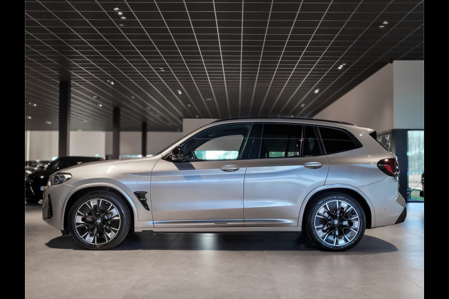 BMW iX3 FACELIFT M Sport High Executive 80 kWh Shadow|Driving Assistant|Keyless|HUD|Laser|Harman-Kardon|Pano|Sfeerverlichting