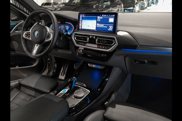 BMW iX3 FACELIFT M Sport High Executive 80 kWh Shadow|Driving Assistant|Keyless|HUD|Laser|Harman-Kardon|Pano|Sfeerverlichting