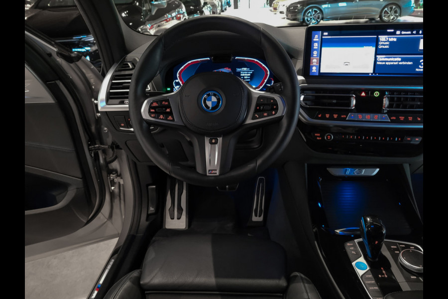 BMW iX3 FACELIFT M Sport High Executive 80 kWh Shadow|Driving Assistant|Keyless|HUD|Laser|Harman-Kardon|Pano|Sfeerverlichting