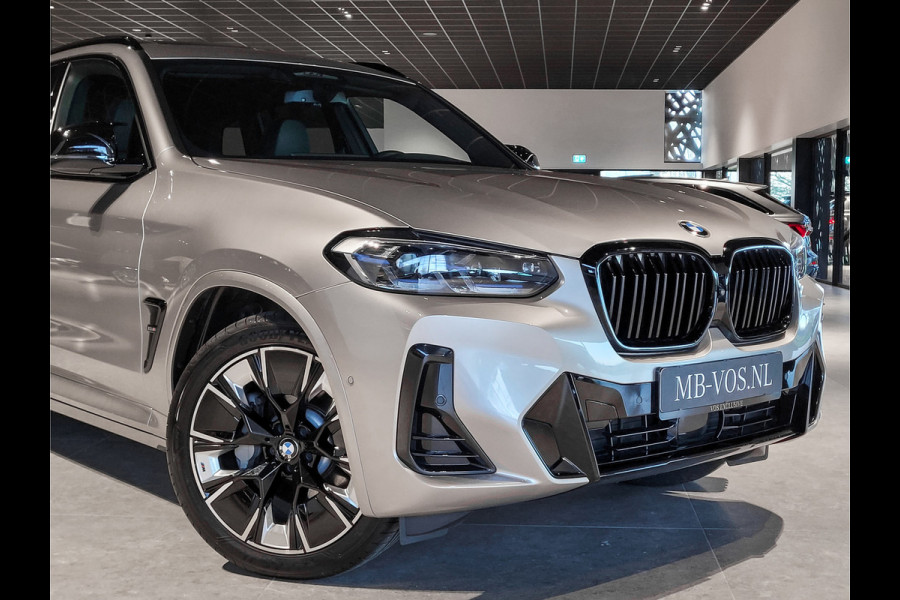BMW iX3 FACELIFT M Sport High Executive 80 kWh Shadow|Driving Assistant|Keyless|HUD|Laser|Harman-Kardon|Pano|Sfeerverlichting
