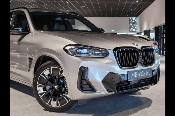 BMW iX3 FACELIFT M Sport High Executive 80 kWh Shadow|Driving Assistant|Keyless|HUD|Laser|Harman-Kardon|Pano|Sfeerverlichting