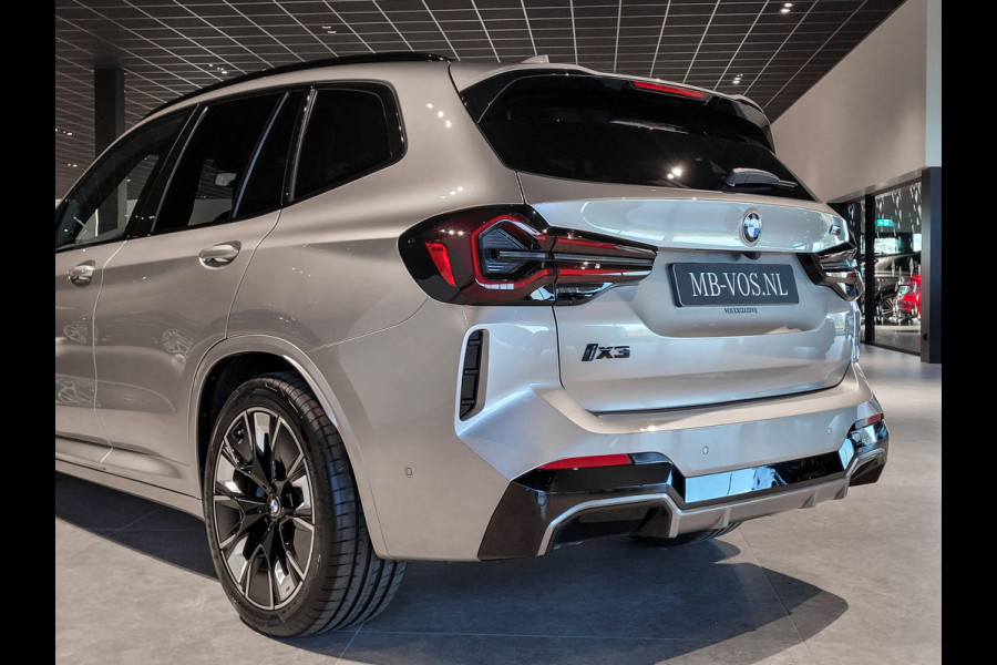 BMW iX3 FACELIFT M Sport High Executive 80 kWh Shadow|Driving Assistant|Keyless|HUD|Laser|Harman-Kardon|Pano|Sfeerverlichting