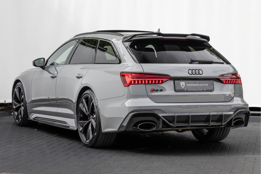 Audi RS6 Avant 4.0 TFSI 600pk Quattro Keramisch Pano Dynamic + Carbon B&O Standkachel HuD