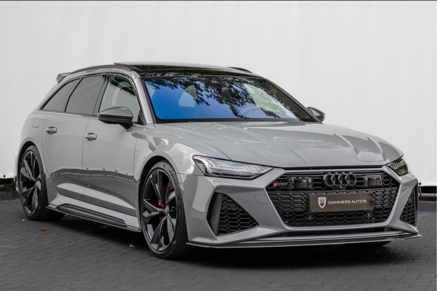 Audi RS6 Avant 4.0 TFSI 600pk Quattro Keramisch Pano Dynamic + Carbon B&O Standkachel HuD
