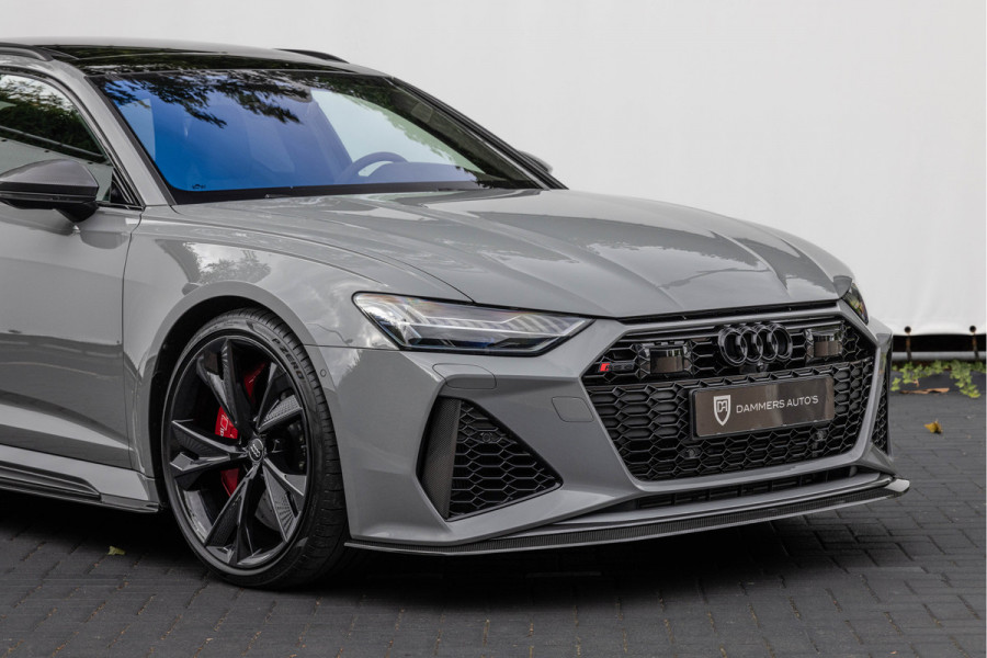 Audi RS6 Avant 4.0 TFSI 600pk Quattro Keramisch Pano Dynamic + Carbon B&O Standkachel HuD
