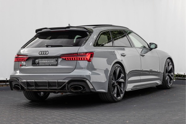 Audi RS6 Avant 4.0 TFSI 600pk Quattro Keramisch Pano Dynamic + Carbon B&O Standkachel HuD