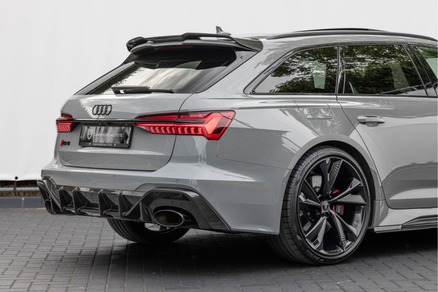 Audi RS6 Avant 4.0 TFSI 600pk Quattro Keramisch Pano Dynamic + Carbon B&O Standkachel HuD