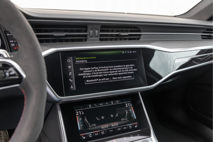 Audi RS6 Avant 4.0 TFSI 600pk Quattro Keramisch Pano Dynamic + Carbon B&O Standkachel HuD