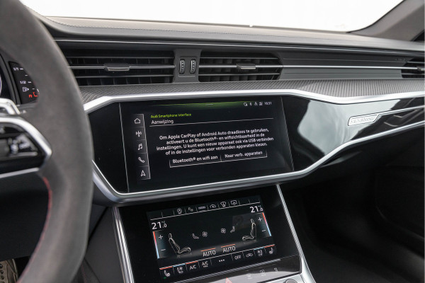Audi RS6 Avant 4.0 TFSI 600pk Quattro Keramisch Pano Dynamic + Carbon B&O Standkachel HuD