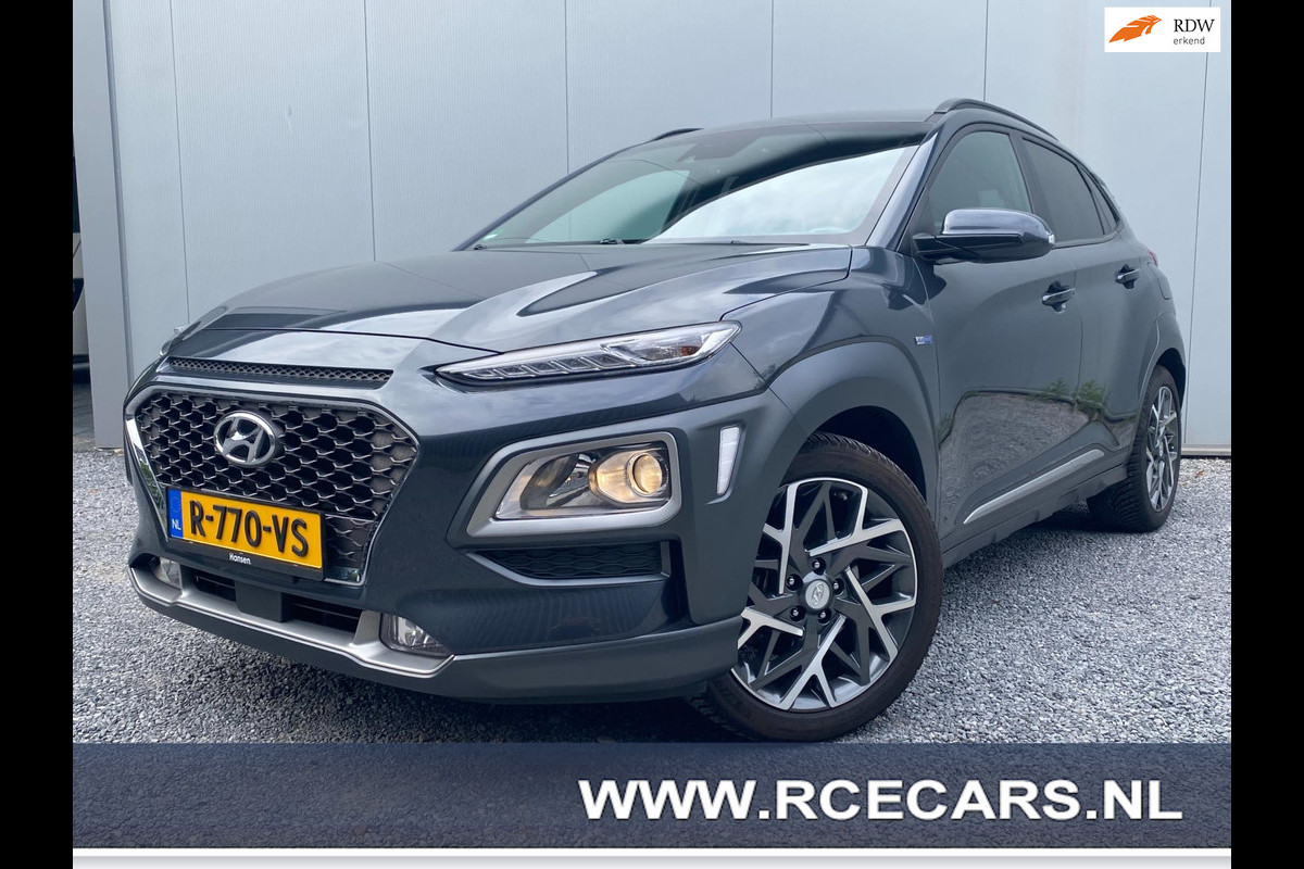 Hyundai Kona 1.6 GDI HEV Premium Black Edition | Carplay | Trekhaak|D.A.B|Camera|Keyless Go | Dealer Onderh !!! Hyundai Kona 1.6 GDI HEV Premium Black Edition | Carplay | Trekhaak|D.A.B|Camera|Keyless Go | Dealer Onderh !!!