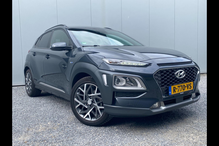Hyundai Kona 1.6 GDI HEV Premium Black Edition | Carplay | Trekhaak|D.A.B|Camera|Keyless Go | Dealer Onderh !!!