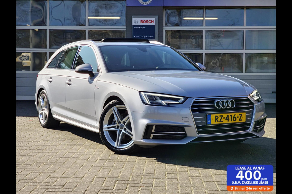Audi A4 Avant 1.4 TFSI Sport S line edition|LED|Automaat|Pano|Cruise|Trekhaak| Audi A4 Avant 1.4 TFSI Sport S line edition|LED|Automaat|Pano|Cruise|Trekhaak|