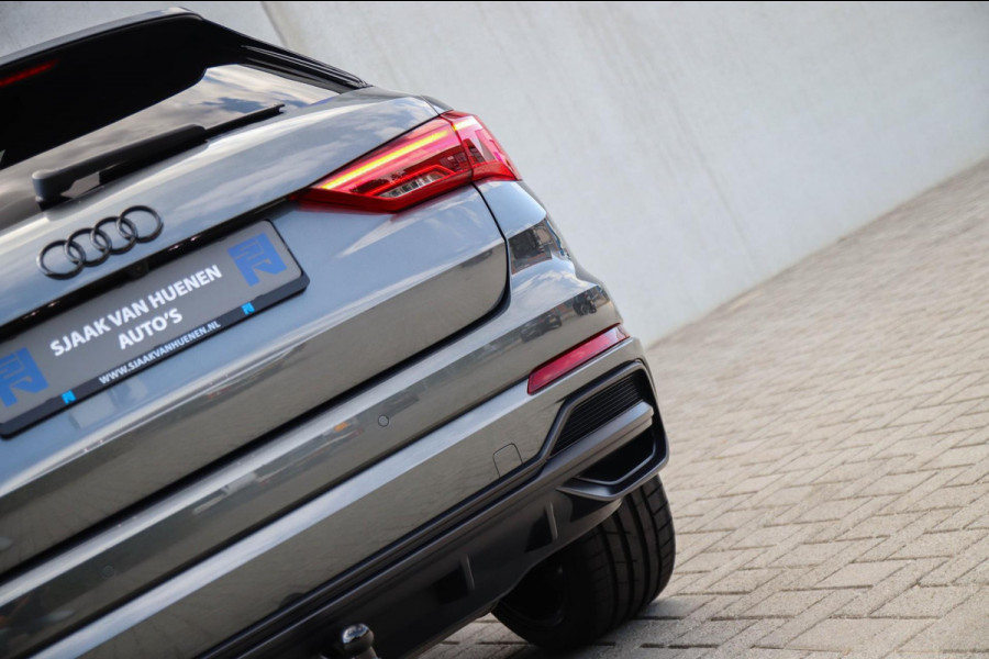 Audi Q3 45 TFSI e S Line Edition 245pk S-Tronic! 1e Eig|DLR|Panoramadak|Virtual Cockpit|LED Matrix|Leder|ACC|Camera|Black|Trekhaak