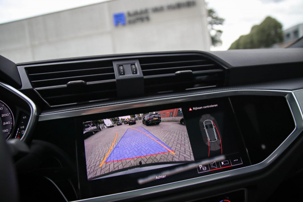 Audi Q3 45 TFSI e S Line Edition 245pk S-Tronic! 1e Eig|DLR|Panoramadak|Virtual Cockpit|LED Matrix|Leder|ACC|Camera|Black|Trekhaak